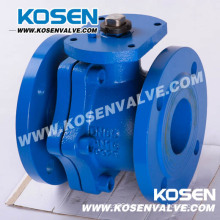 DIN Cast Iron Floating Ball Valves with Lever Operation